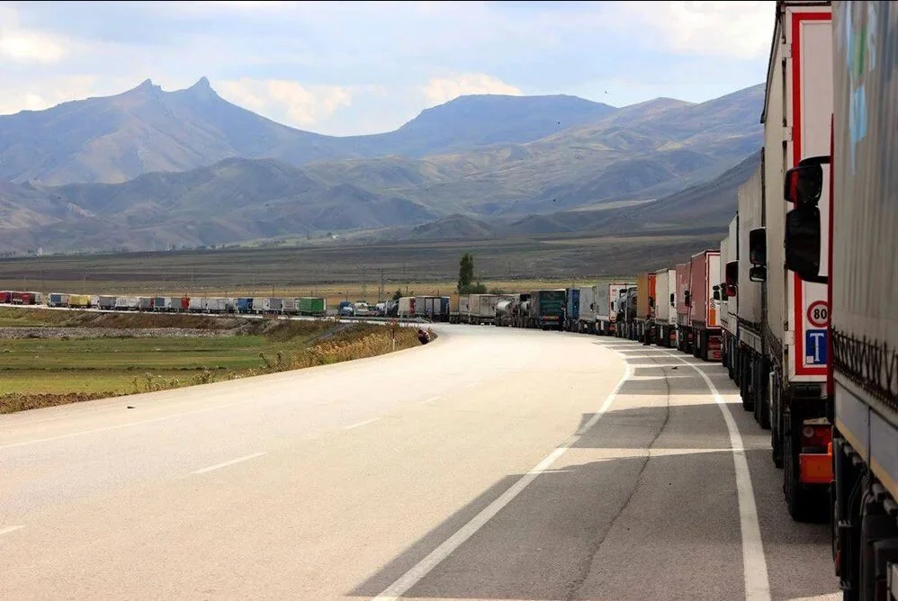İran nakliye sınır kapısı