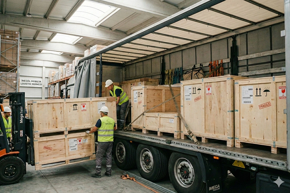 İnegöl’den Dünyaya: Mobilya Lojistiğinde Hasarsızlık, Stoklama ve Lashing Standartları